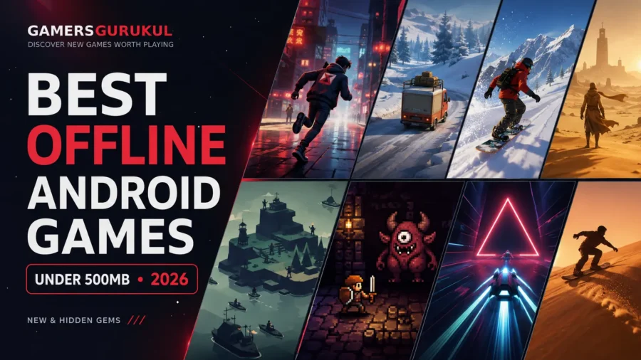 8 Best Offline Android Games Under 500MB in 2026 (New & Hidden Gems)